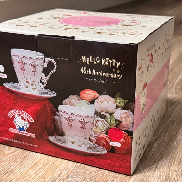 Hello Kitty 45th Anniversary Tea Set